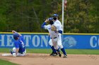 Baseball vs CGA  Wheaton College Baseball vs Coast Guard Academy during game one of the NEWMAC semi-finals playoffs. - (Photo by Keith Nordstrom) : Wheaton, baseball, NEWMAC